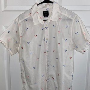 RVCA Short Sleeve Button Down Shirt